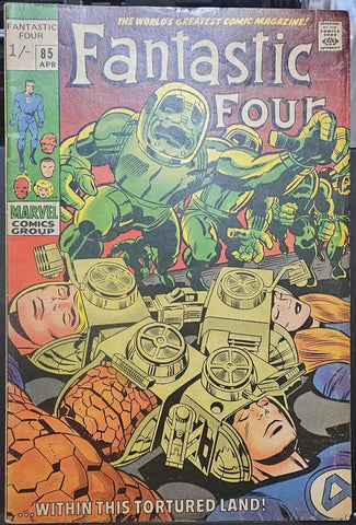 Fantastic Four #85 - Marvel Comics - 1969