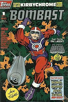 Bombast #1 - Topps Comics - 1994 - Sealed in Bag with Trading Card