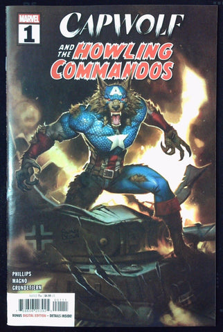 Capwolf and the Howling Commandos #1 - Marvel Comics - 2023