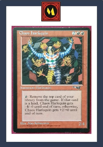 "Chaos Harlequin" - Magic The Gathering Card - Alliances