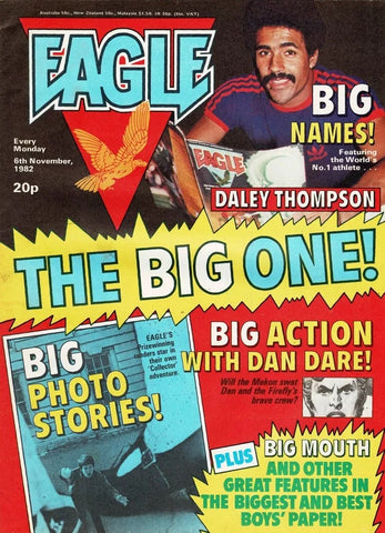 Eagle Comics from November 1982 (4x Comics LOT) - IPC Comics - 1982