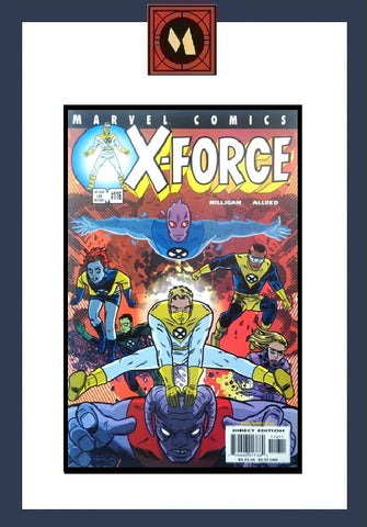 X-Force #116 - Marvel Comics - 2001 -  1st App. Doop & X-Statix