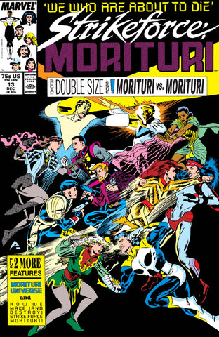 Strikeforce: Morituri #13 - Marvel Comics - 1987