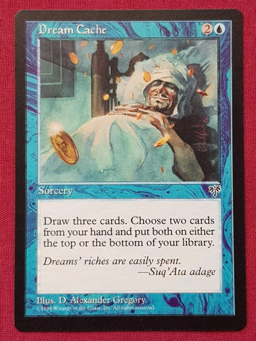 "Dream Cache" - Magic The Gathering Card - Mirage