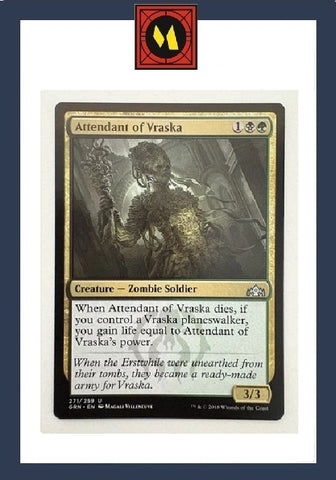 "Attendant Of Vraska" - Magic The Gathering Card - GRN
