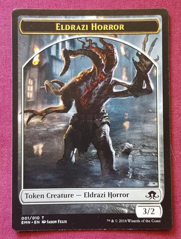 "Eldrazi Horror" - Magic The Gathering Card - Hour Of Devastation
