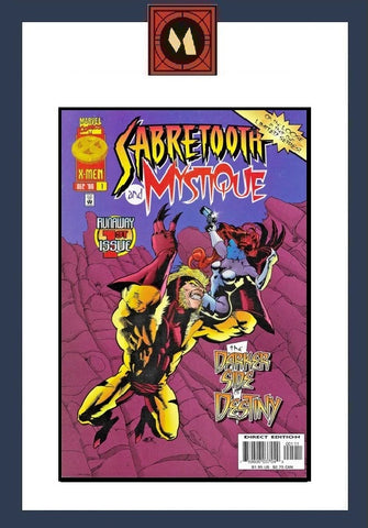 Sabretooth And Mystique #1 - Marvel Comics - 1996