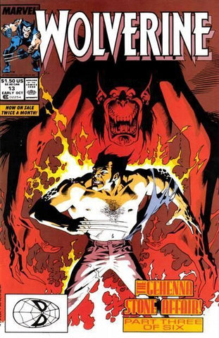 Wolverine #13 - Marvel Comics - 1989