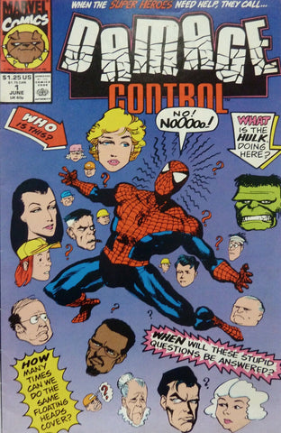 Damage Control #1 - Marvel Comics - 1991