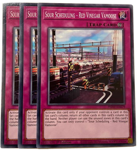 "Sour Scheduling" PHHY-EN079 - Yu-Gi-Oh! - 3x Cards - Photon Hypernova