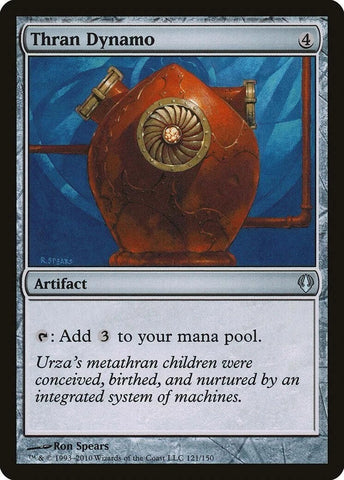 "Thran Dynamo" - Magic The Gathering Card - Archenemy