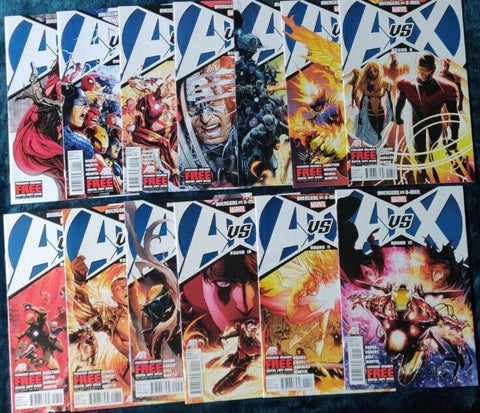 Avengers Versus X-Men AVX #0 - #12 (13x Comics LOT) - Marvel - 2012