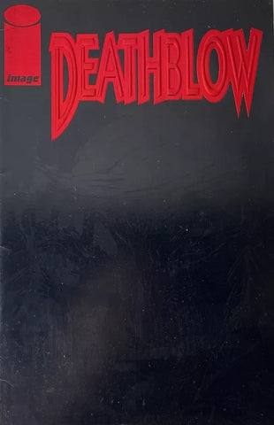 Deathblow #1 - Image Comics - 1993 - Black with Red Foil Cover