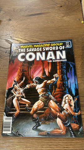 Savage Sword of Conan #68 - Marvel Magazines - 1981
