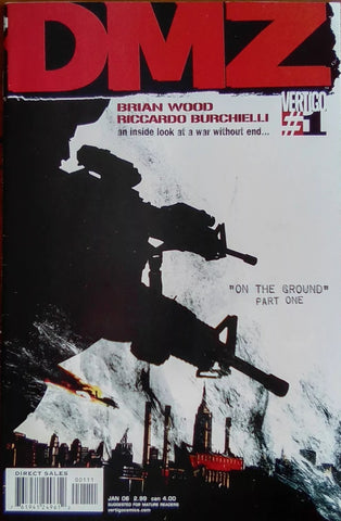 DMZ #1 - DC Comics / Vertigo - 2006 - Variant Cover