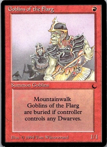 "Goblins Of The Flarg" x4 - Magic The Gathering - The Dark - 4-Card Playset