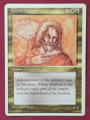 "Tobias Andrion" - Magic The Gathering Card - Chronicles