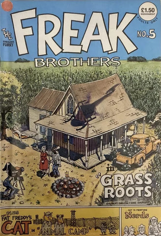 Fabulous Furry Freak Brothers #5 - Knockabout - 1977 - UK Reprint