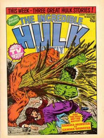 Hulk Comic #55 - Marvel Comics/British - 1980
