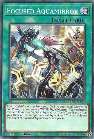 "Focused Aquamirror" PHHY-EN067 - Yu-Gi-Oh! - 3x Cards - Photon Hypernova