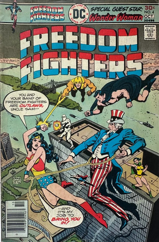 Freedom Fighters #4 - DC Comics - 1977