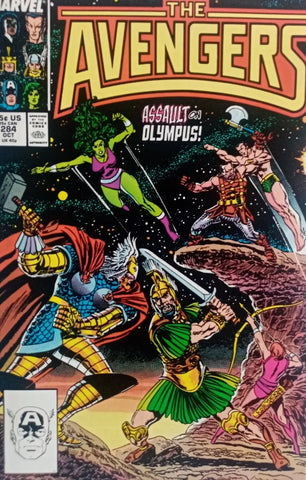 The Avengers #284 - Marvel Comics - 1987