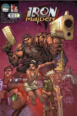 Iron and the Maiden #1 - Aspen Comics - 2007 - Cover A