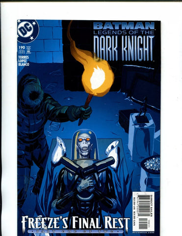 Batman Legends of the Dark Knight #190 - DC Comics - 2005