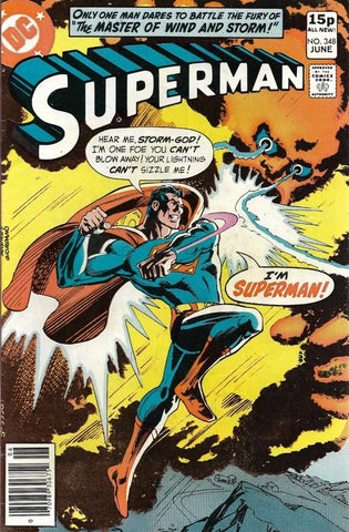 Superman #348 - DC Comics - 1980