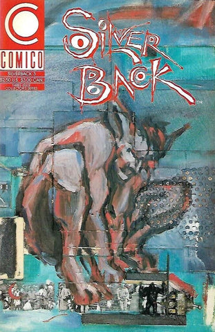 Silverback #3 - Comico - 1989