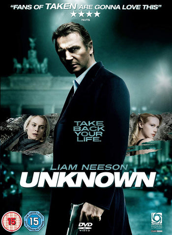 DVD: Unknown, Liam Neeson - Used/ Good
