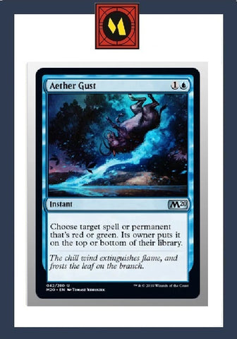 "Aether Gust" - Magic The Gathering Card - M20