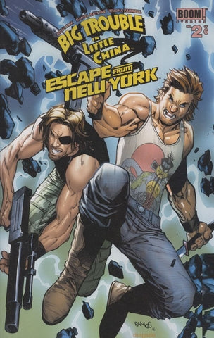 Big Trouble / Escape From New York #2 - Boom! - 2016 - Subscription Cover