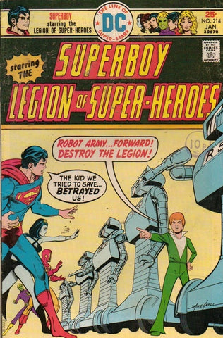 Superboy #214 - DC Comics - 1976