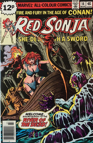 Red Sonja #14 - Marvel Comics - 1979 - Pence Copy