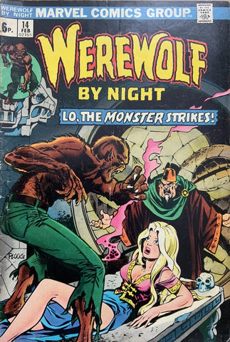 Werewolf by Night #14 - Marvel Comics - 1973