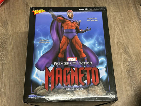 Marvel Premiere Collection Resin Magneto Statue Marvel Xmen Xmen97 Jim Lee