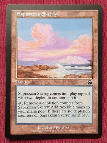 "Saprazzan Skerry" - Magic The Gathering Card - Mercadian Masques
