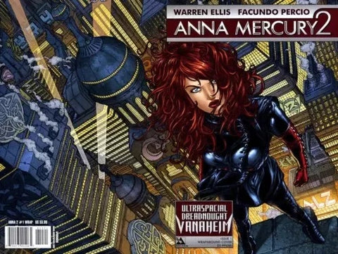 Anna Mercury 2 #2 - Avatar - 2008 - Wraparound Cover