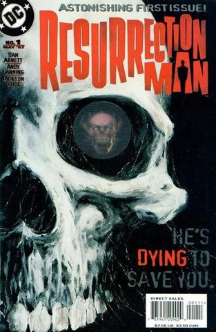 Resurrection Man #1 - DC Comics - 1997 - Hologram Eye