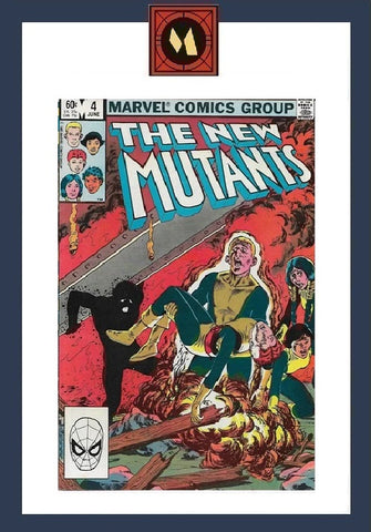 New Mutants #4 - Marvel Comics - 1983