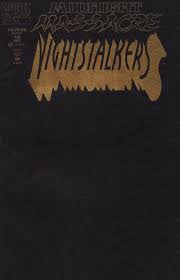 Nightstalkers #10 - Marvel Comics  - 1993 - Nice black Leather-look Cover