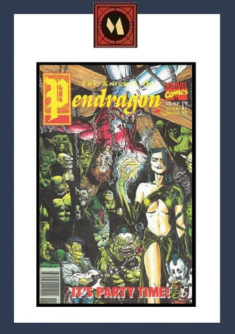 Knights Of Pendragon #17 - Marvel Comics - 1991