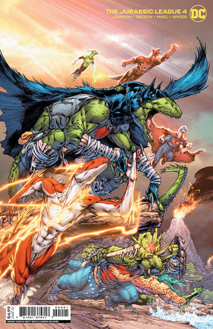 Jurassic League #4 - DC Comics - 2022 - Cover B