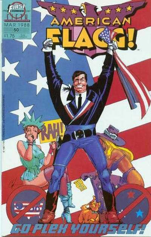 American Flagg #50 - First Comics - 1988