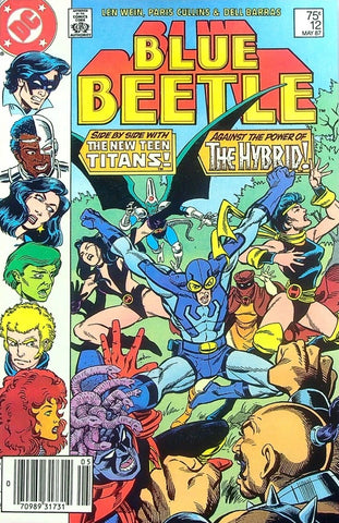 Blue Beetle #12 - DC Comics - 1987 - Newsstand Edition