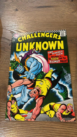 Challengers of the Unknown #57 - DC Comics - 1967