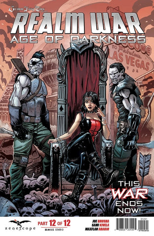 Realm War: Age Of Darkness #12 - Zenescope - 2015 - Cover D