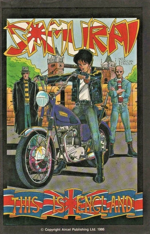 Samurai: This Is England #4 - Aircel Publishing - 1986
