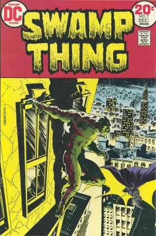 Swamp Thing #7 - DC Comics - 1973 - 1st Meeting Batman & Swamp Thing